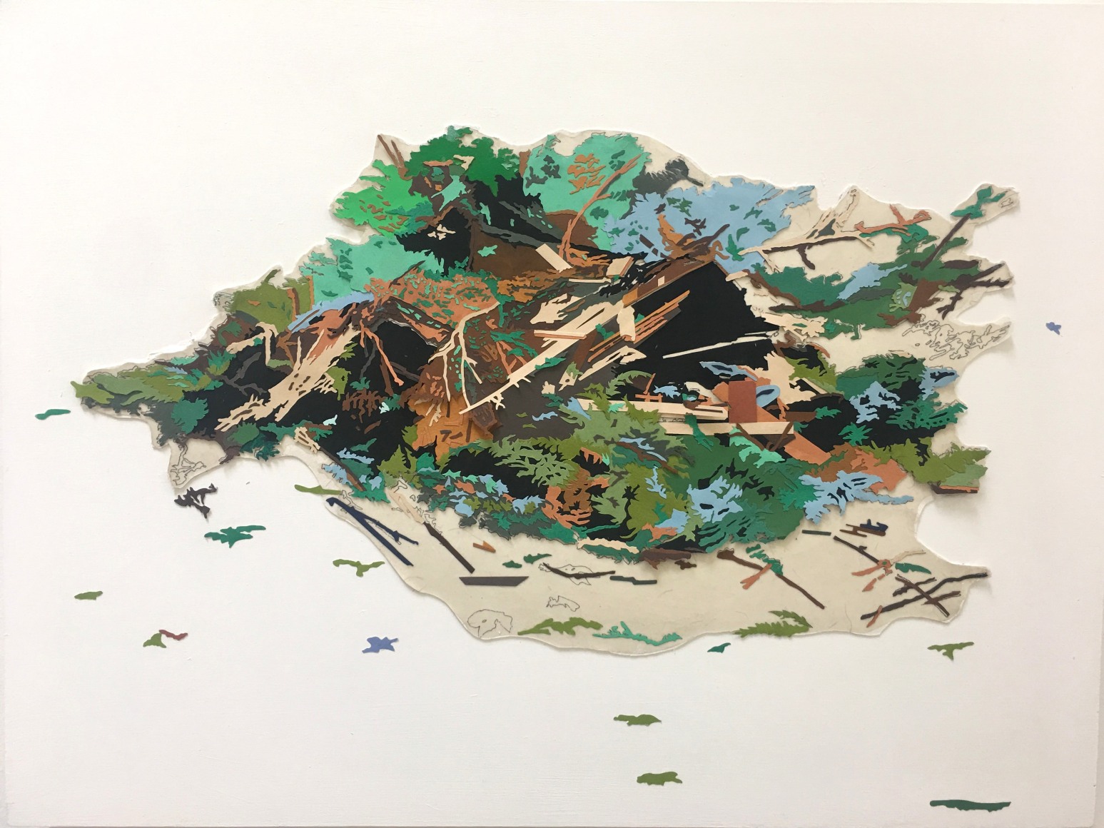 Francesca Gabbiani, Leftovers, confetti dream, 2015