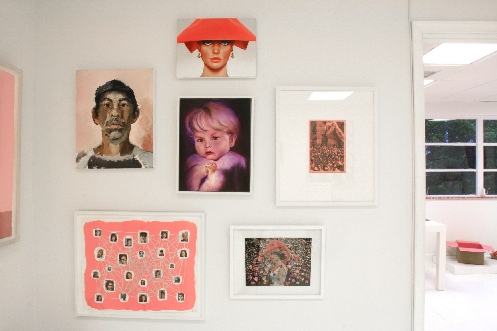 Installation view, Think Pink, 2010