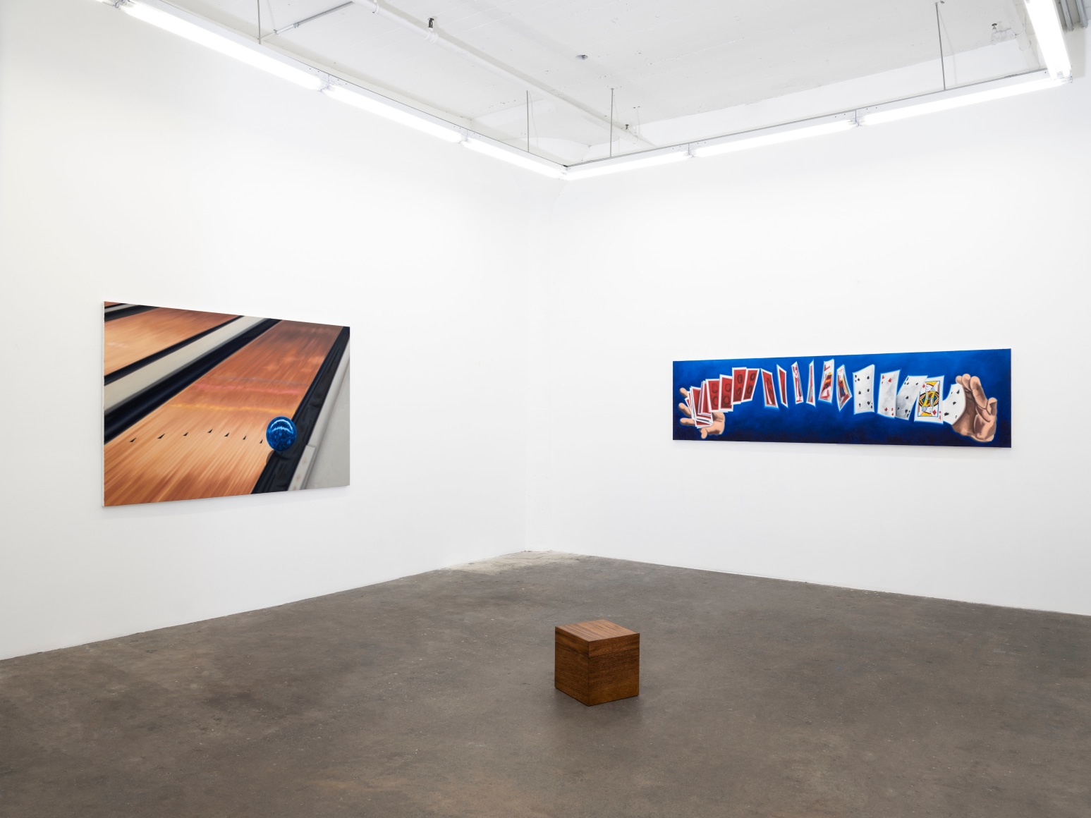 Installation view, Luke O'Halloran: Going, going, gone., 2023