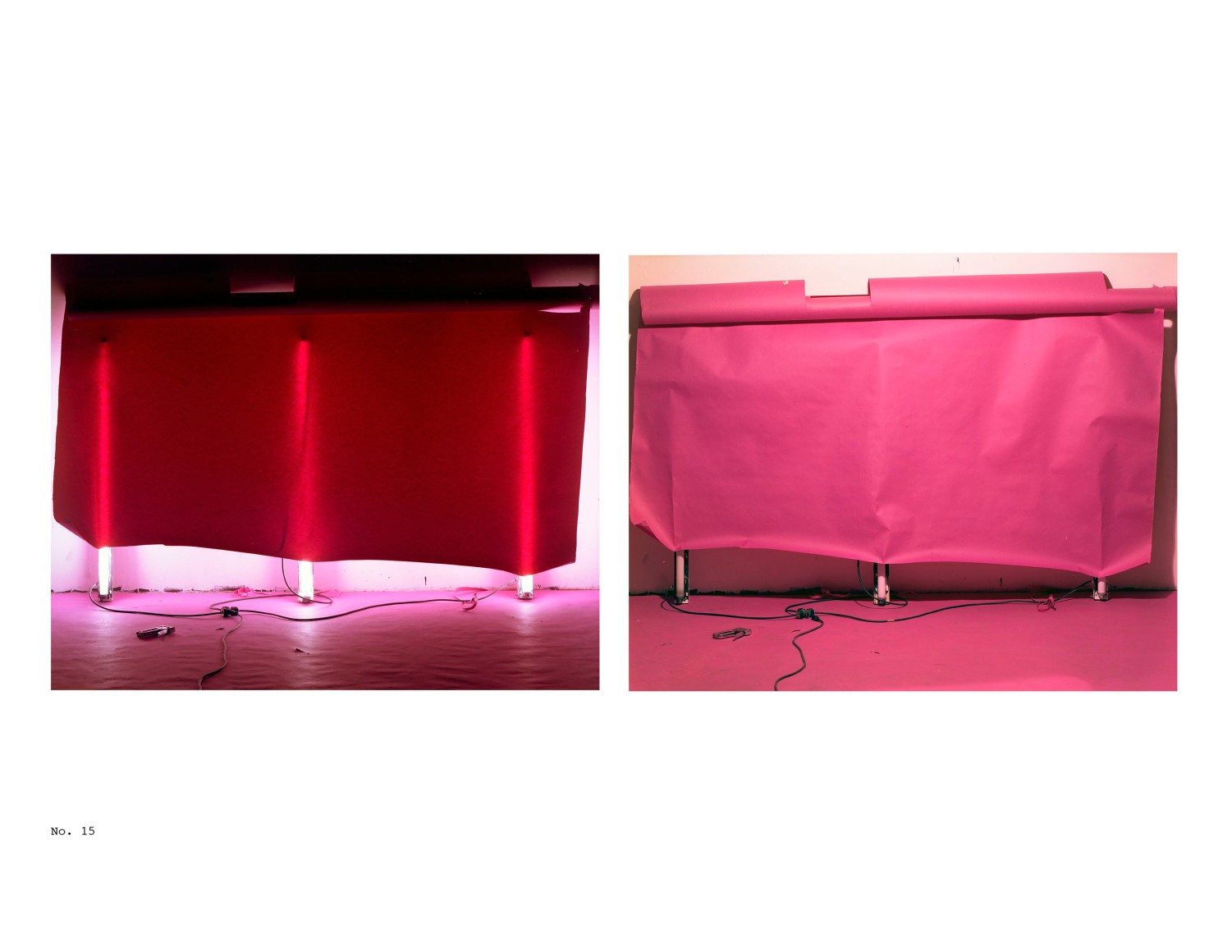 (No. 15) Magenta Paper, 1977