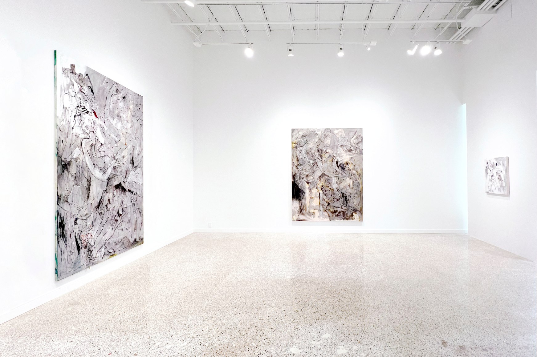 Installation View, Iva Gueorguieva: Pompeii Gray, 2022
