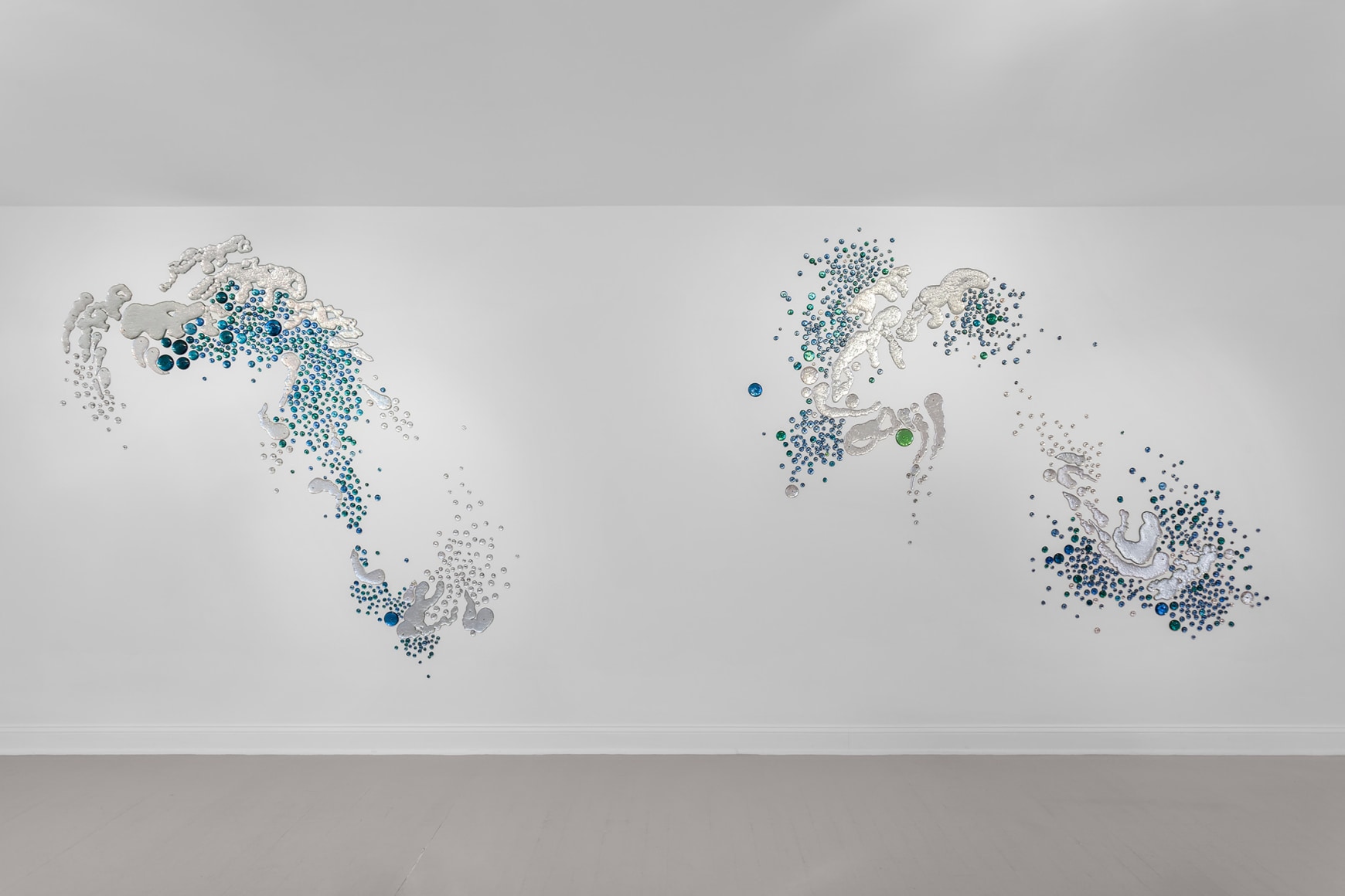 Install view of Rob Wynne "OH2/H2O"