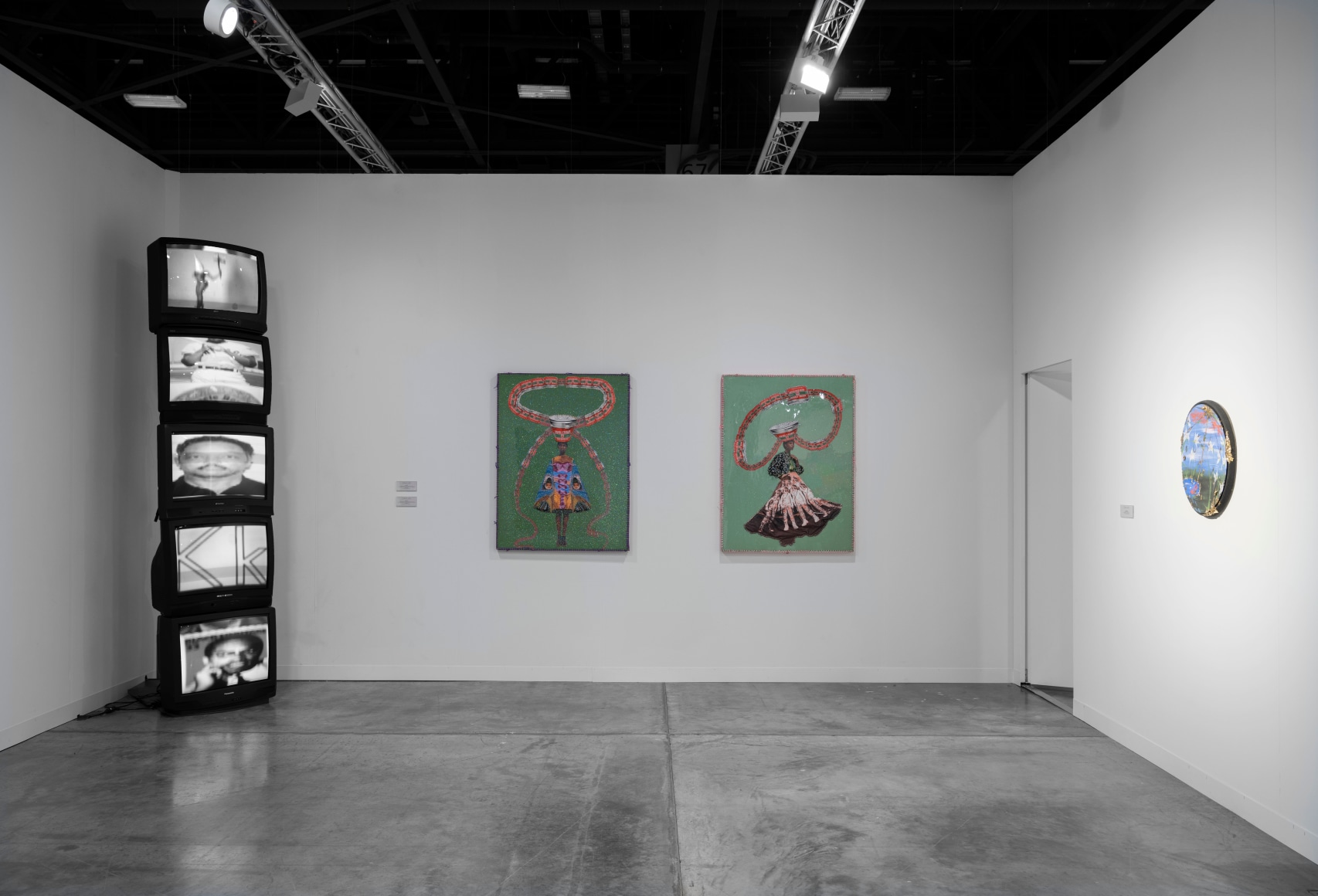 Installation view of booth F26