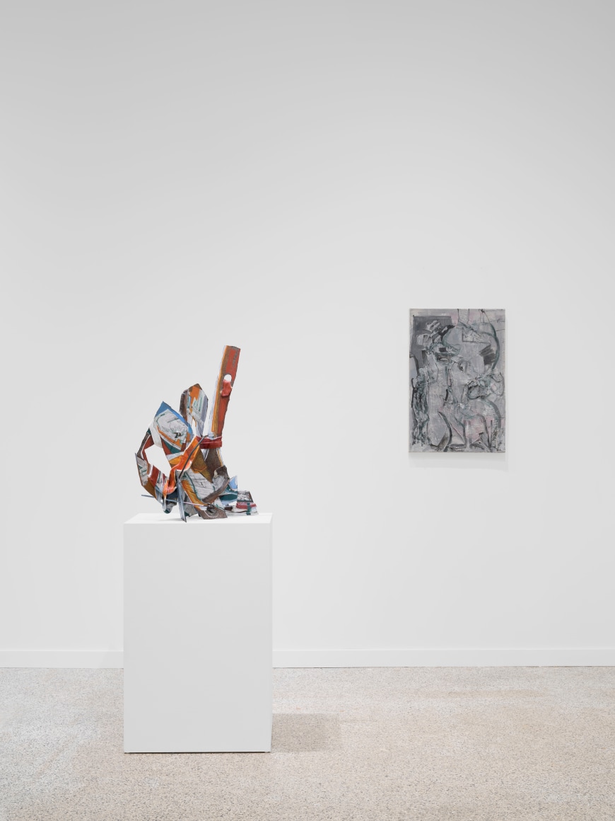 Installation View, Iva Gueorguieva: Pompeii Gray, 2022