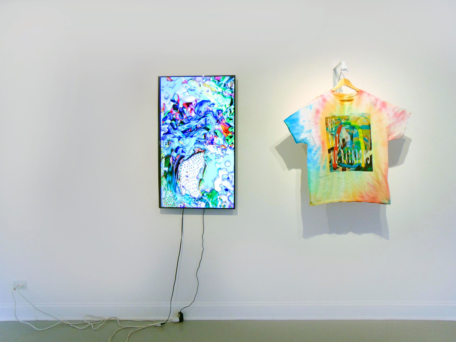 Installation of No Rain, No Rainbows