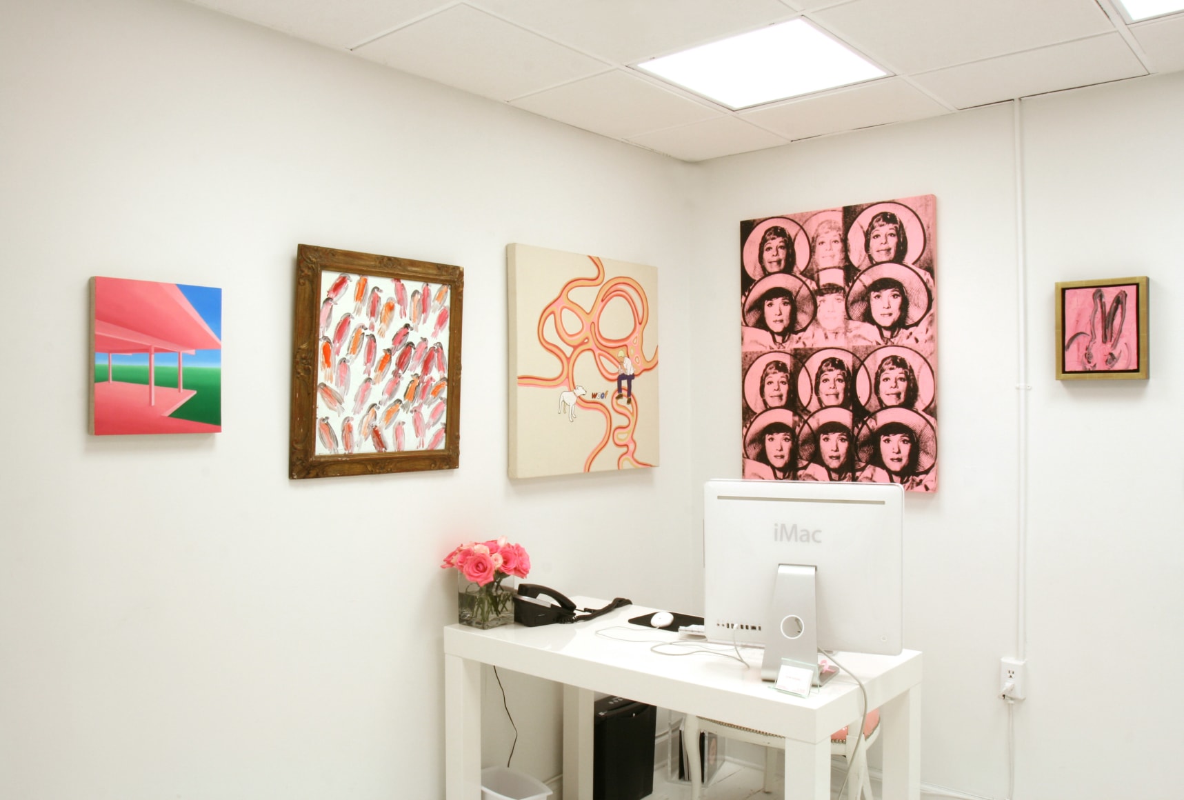 Installation view, Think Pink, 2010
