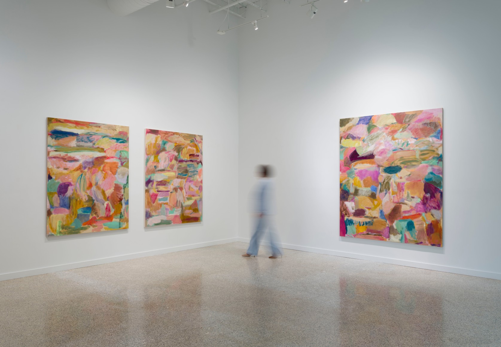 Installation view, Come, stare, she makes a gesture, 2023