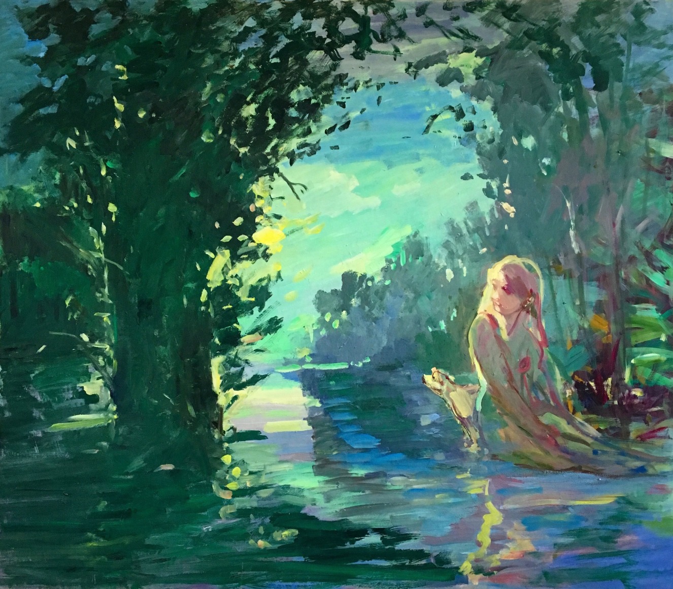 Deborah Brown, Danaë and Zeus, 2018