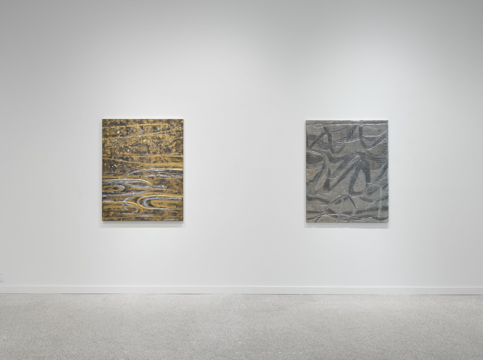 Installation view, Nancy Lorenz: Gilded Matter, 2023