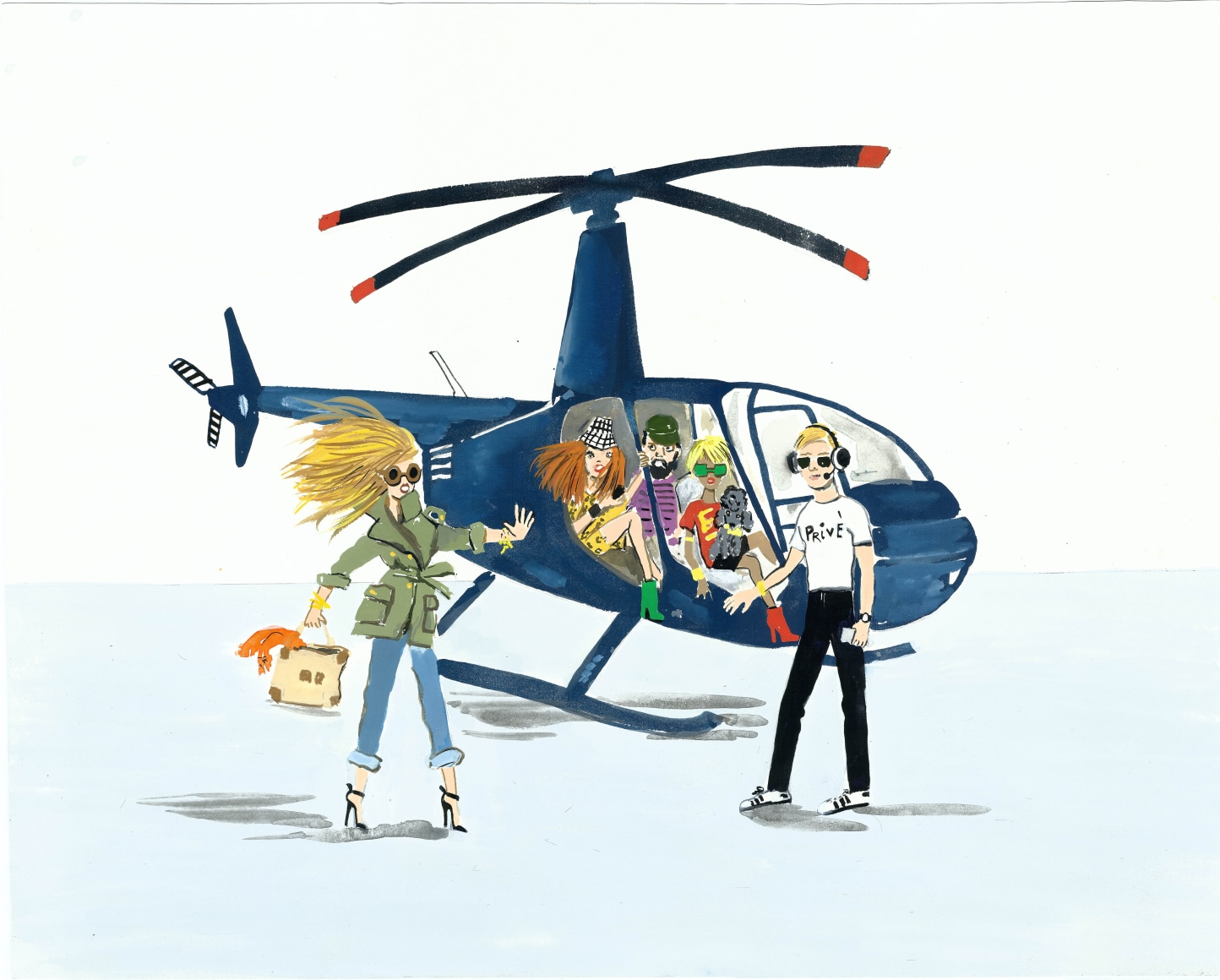 Konstantin Kakanias, Fly Like Rich People, 2014