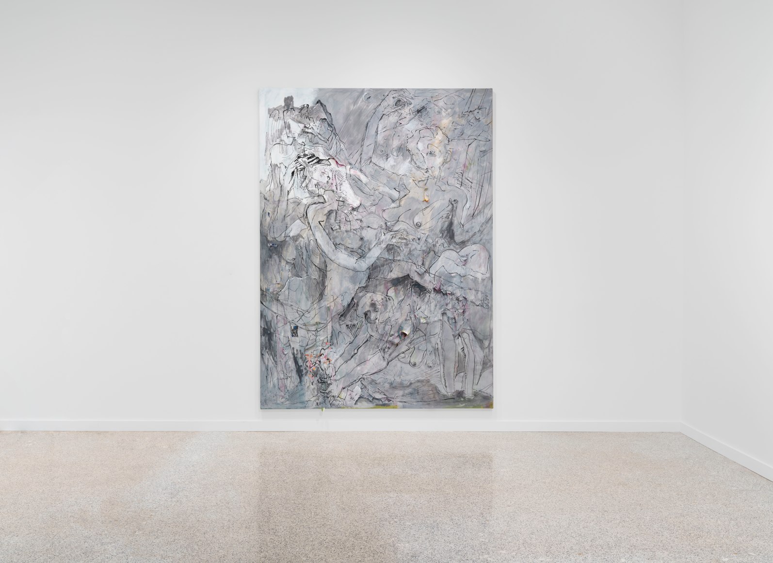 Installation View, Iva Gueorguieva: Pompeii Gray, 2022