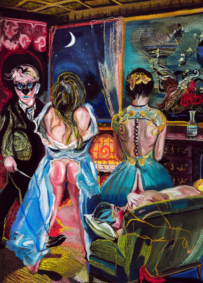 Natalie Frank, Story of O III, 2017-18