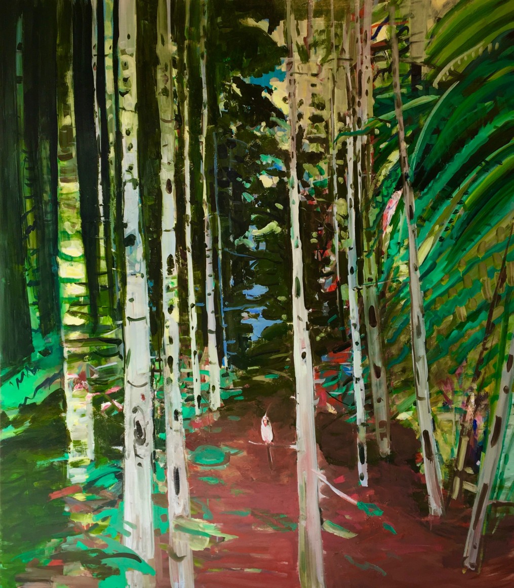 Deborah Brown Red Path, 2017