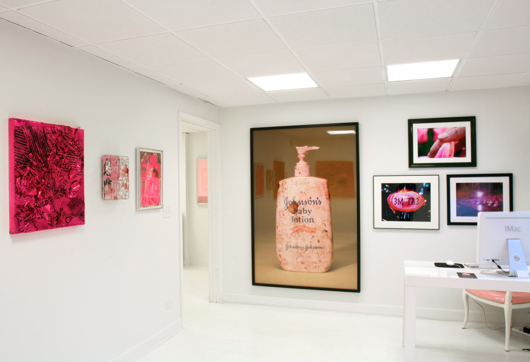 Installation view, Think Pink, 2010