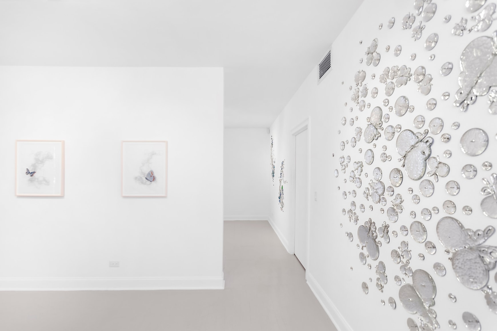 Install view of Rob Wynne "OH2/H2O"