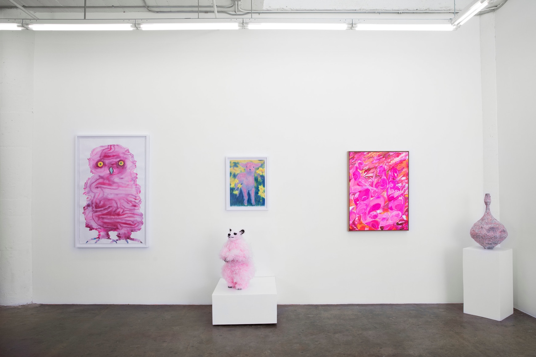Installation view, Think Pinker, 2023