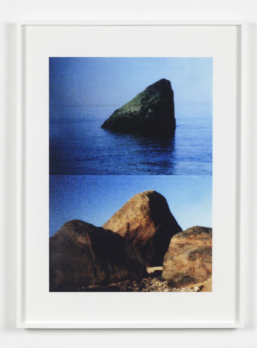 T.J. Wilcox, Erratics (collage 3), 2021