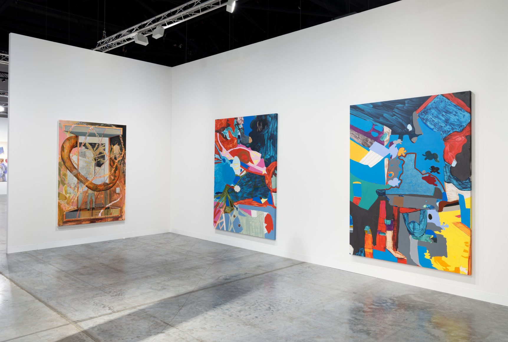 Installation view of booth F26