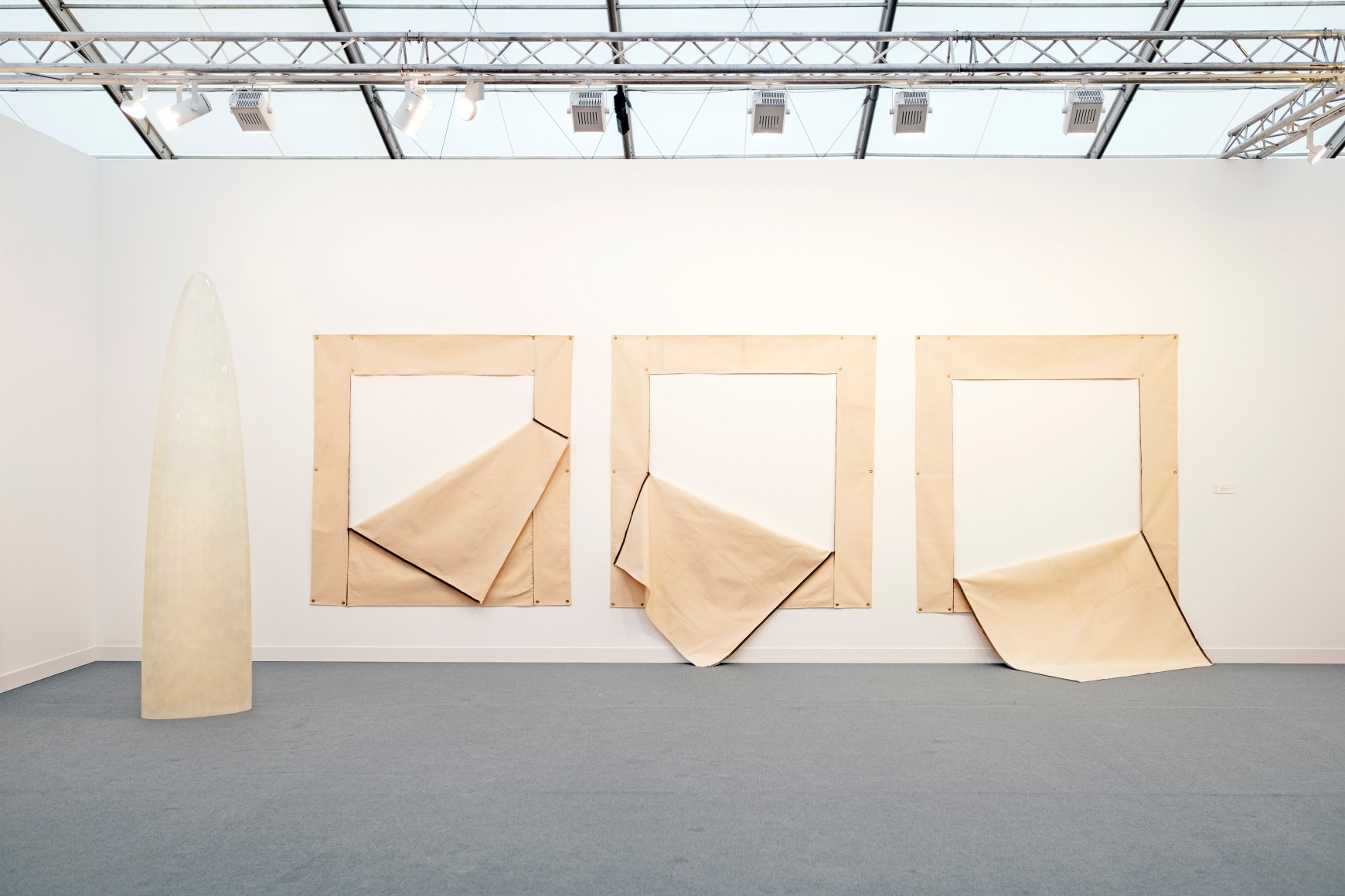 Installation view of booth A15
