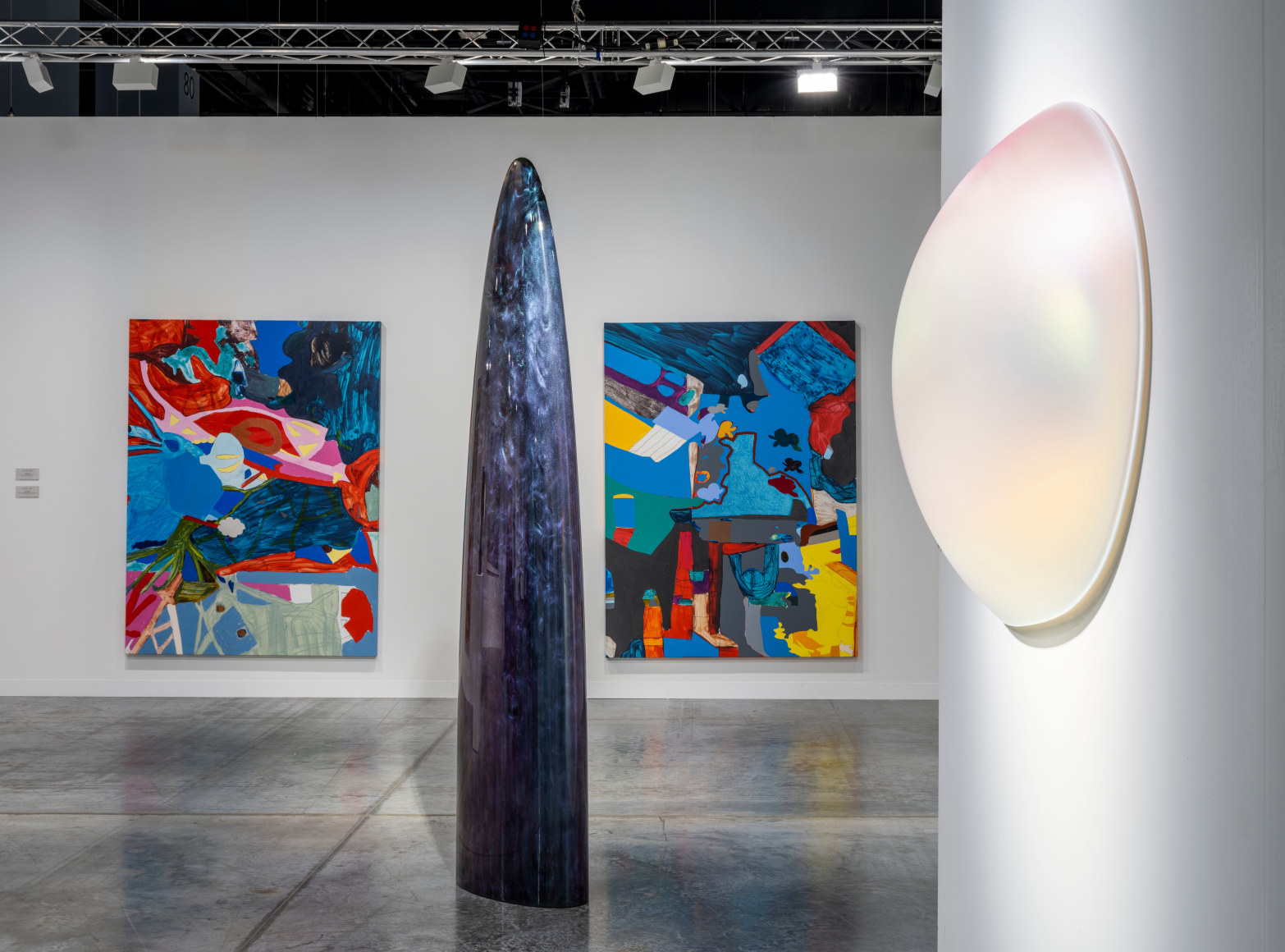 Installation view of booth F26