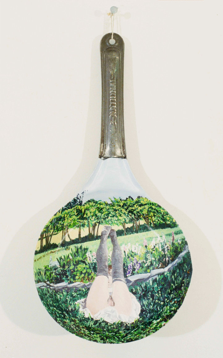 Betty Tompkins, Bottoms Up, 2000