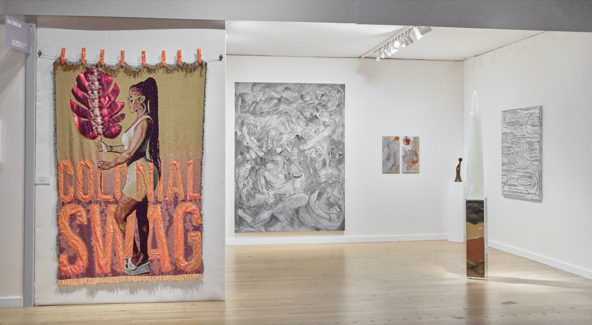 Installation view of booth B15