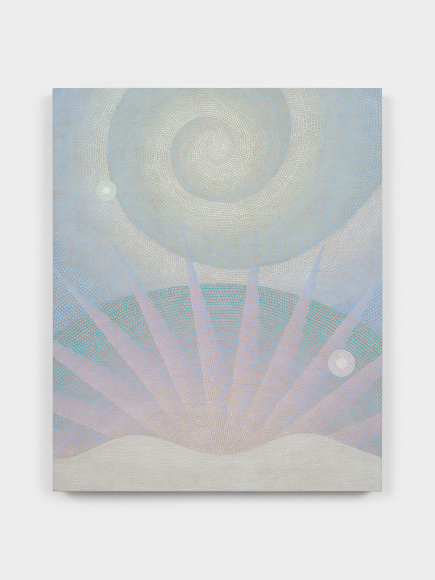 Jessica Cannon Pink Beach, Blue Coil, 2024