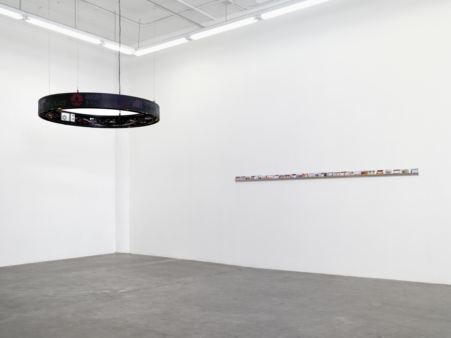 Ignacio Gatica, Stones Above Diamonds - Ticker Version, 2022