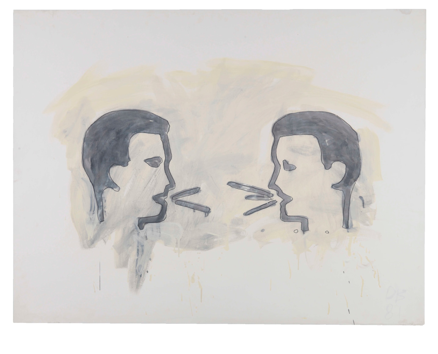 Donald Baechler, Vocabulary Lesson, 1981