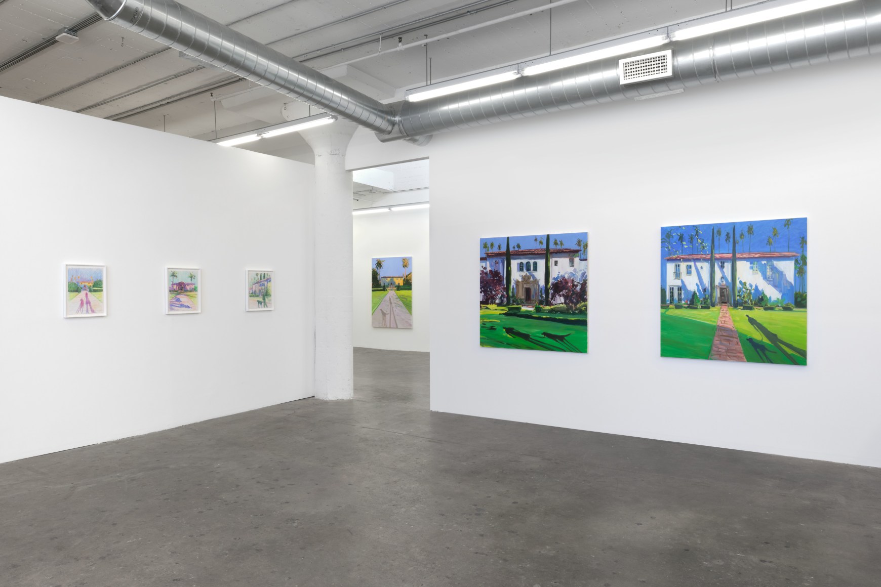 Installation view, Deborah Brown: Flâneuse, 2022