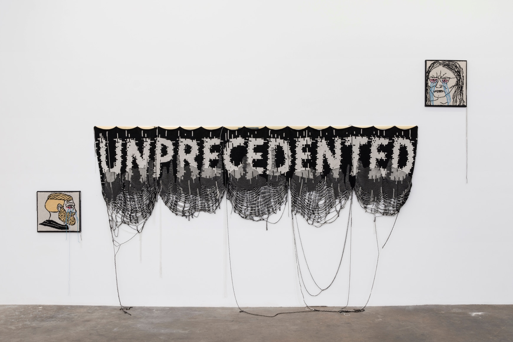 Installation View Lisa Anne Auerbach: Unraveling, 2022