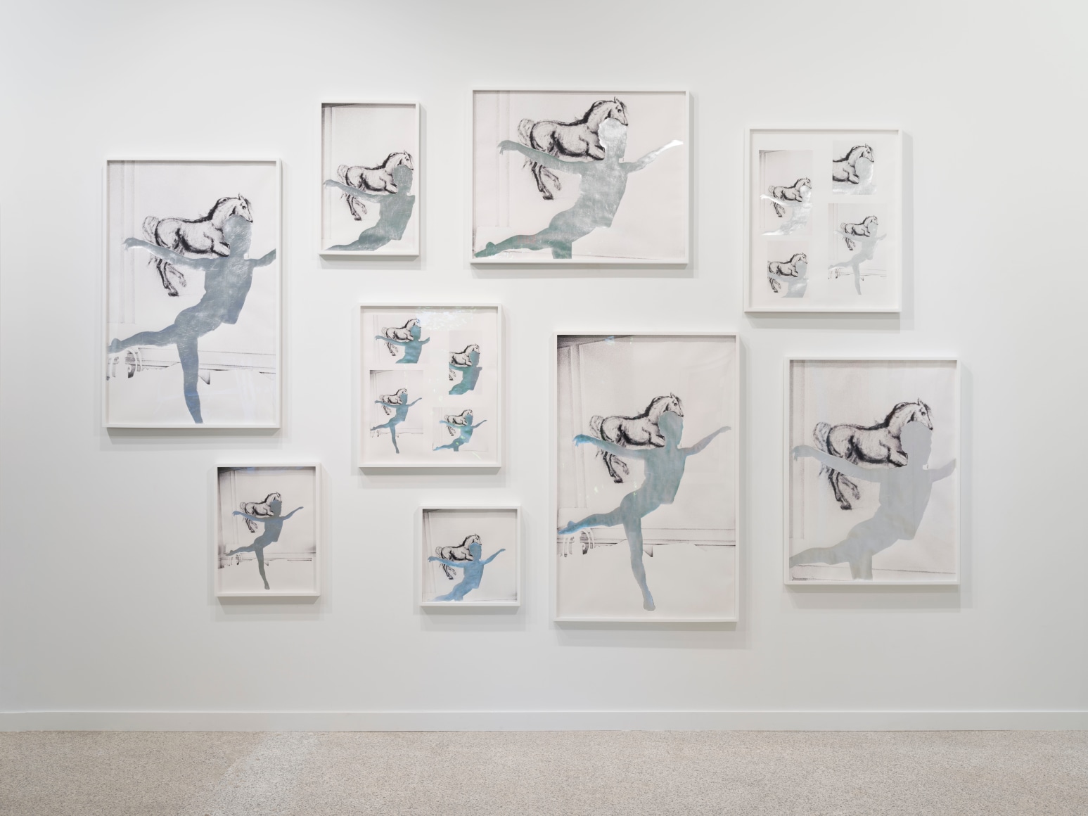 Installation view, T. J. Wilcox, 2023