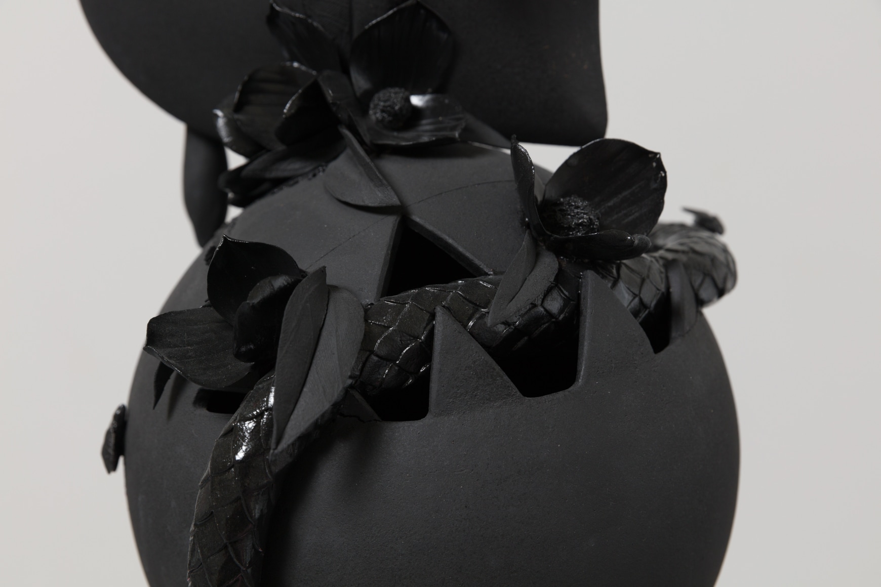 Detail, Black Heart, 2017,  