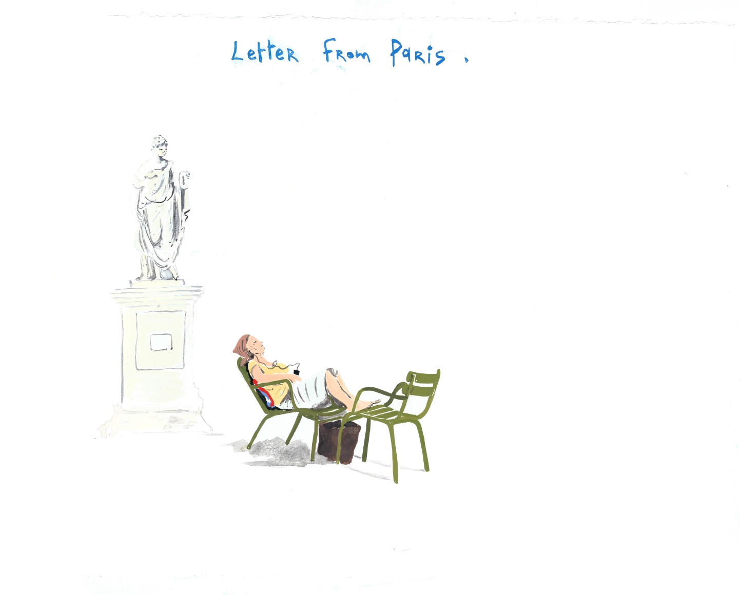Konstantin Kakanias, Jardin des Tuileries, 2014