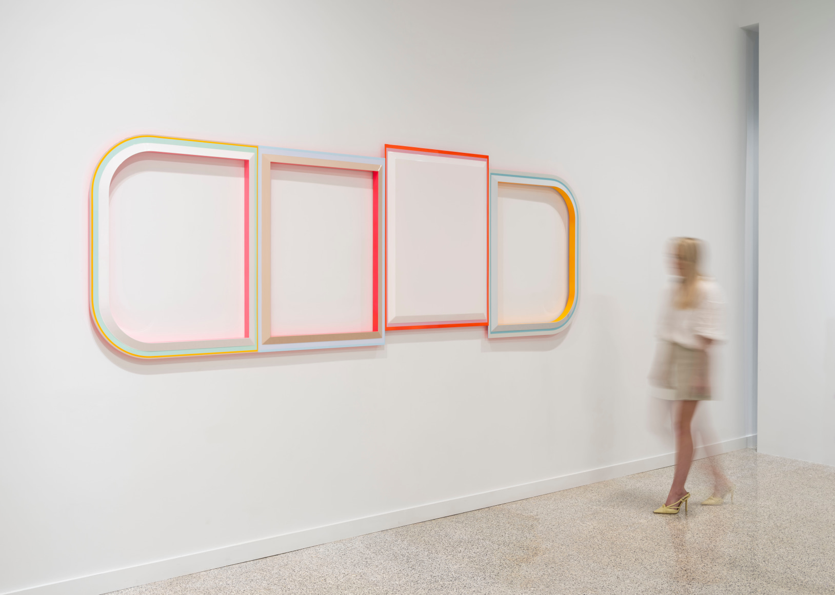 Installation view No Soft Edges, 2021