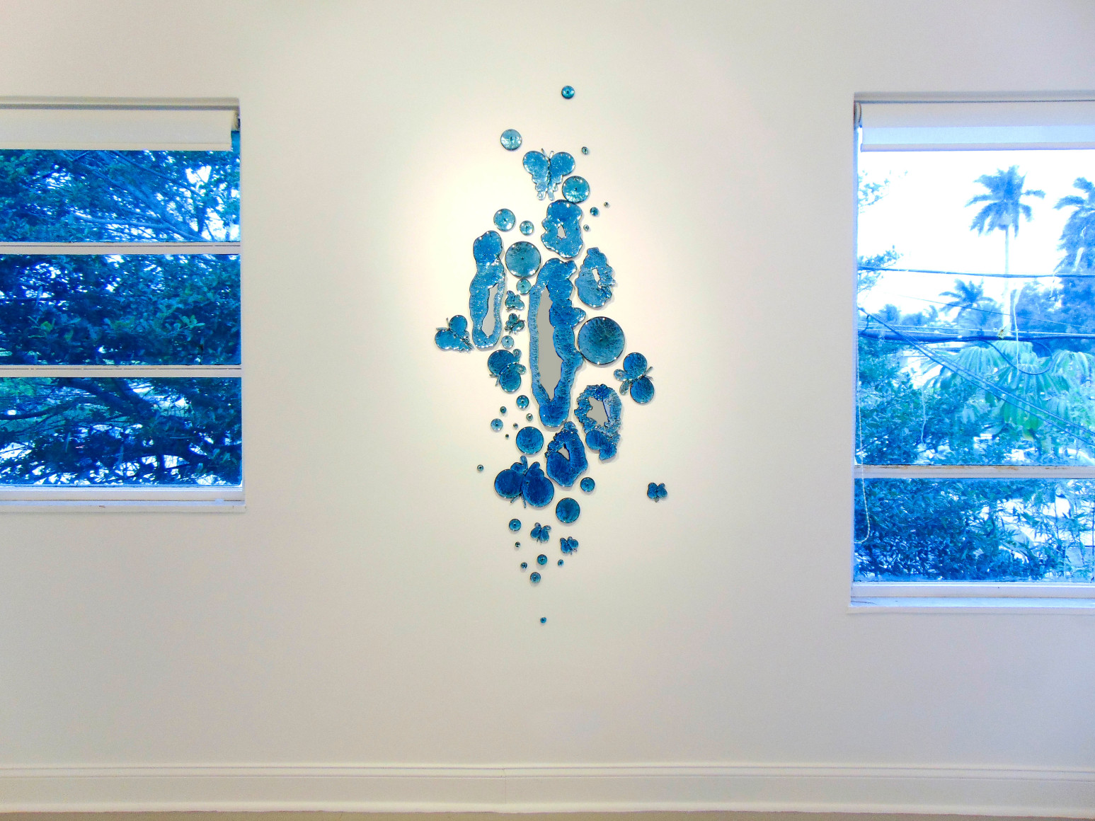 Rob Wynne on view during Judith Eisler Gloria