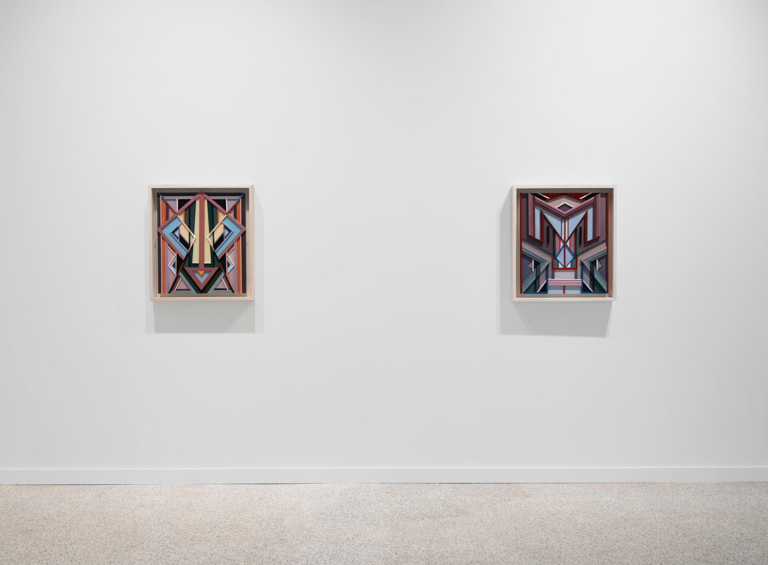 Installation View Karen Carson: Faces and Places, 2022