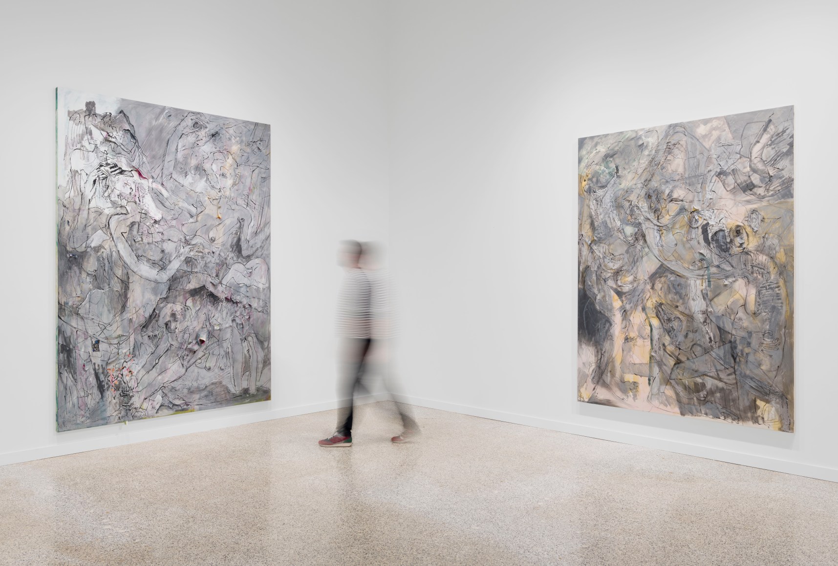 Installation View, Iva Gueorguieva: Pompeii Gray, 2022