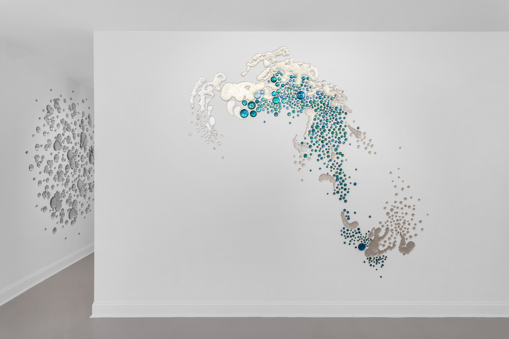 Install view of Rob Wynne "OH2/H2O"