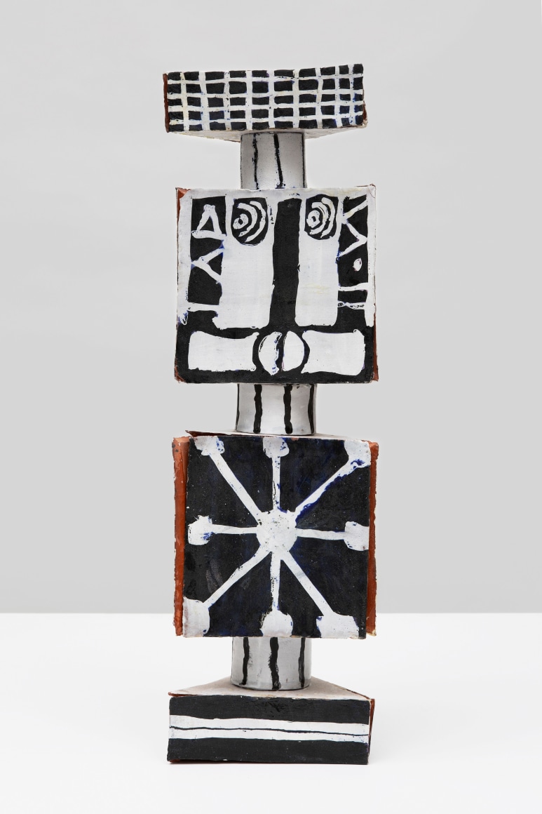 Elisabeth Kley, Small Double Assembled Triangle Tile Stack with Star, 2017&nbsp;