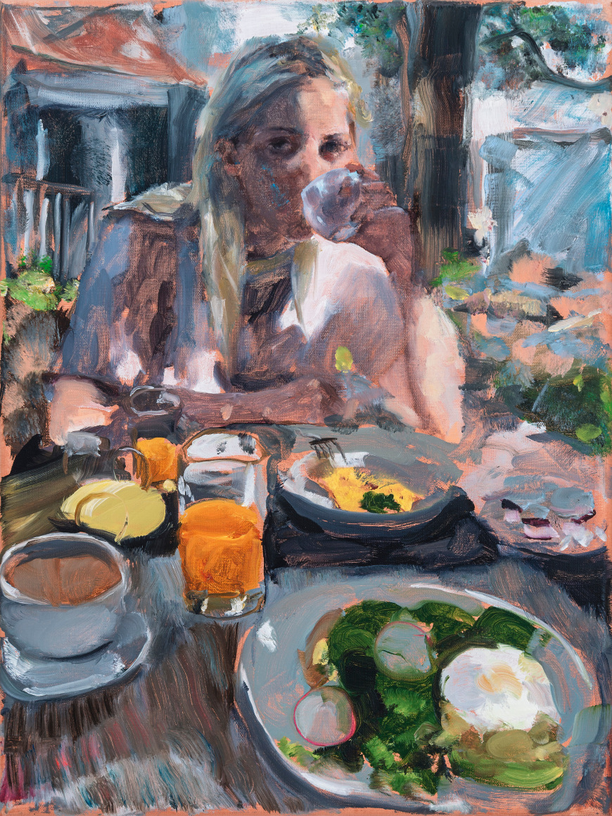 Jenna Gribbon, When I looked at you the light changed, 2019