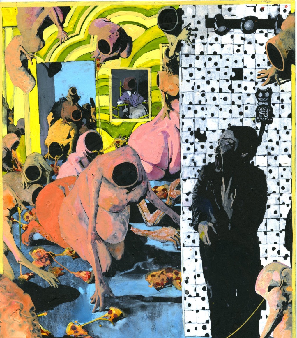 Zak Smith, For Lee Bontecou, 2018