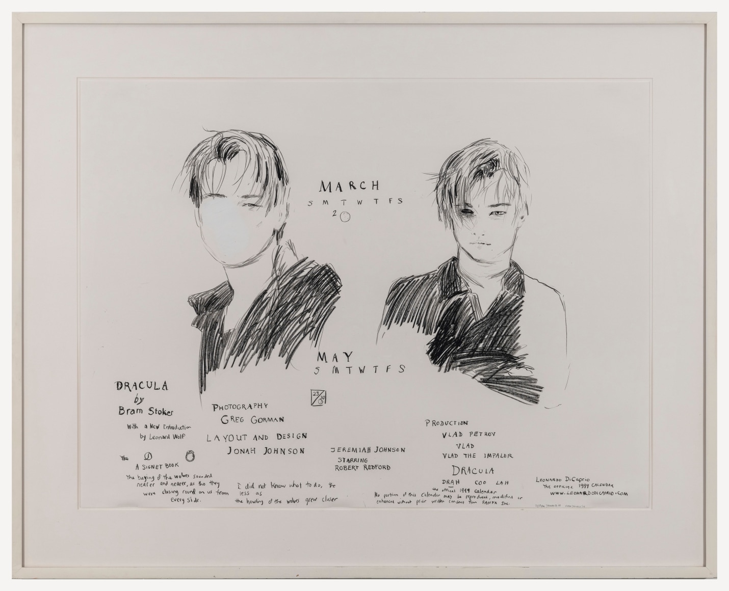 Karen Kilimnik, The Official 1999 Calendar, 1999