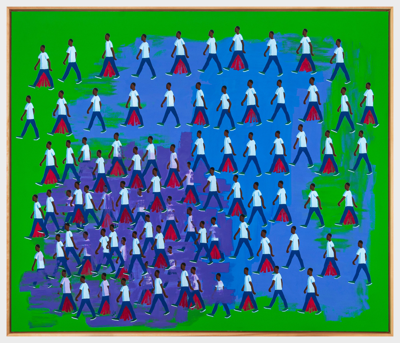 Lamar Peterson, Lavender fog, 2022