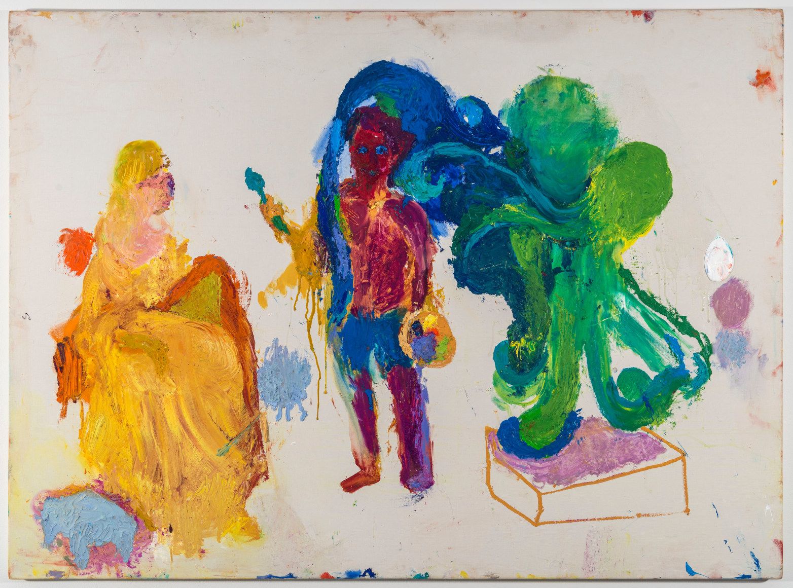 Thomas Trosch, The Lady, The Artist, and The Octopus, 2017