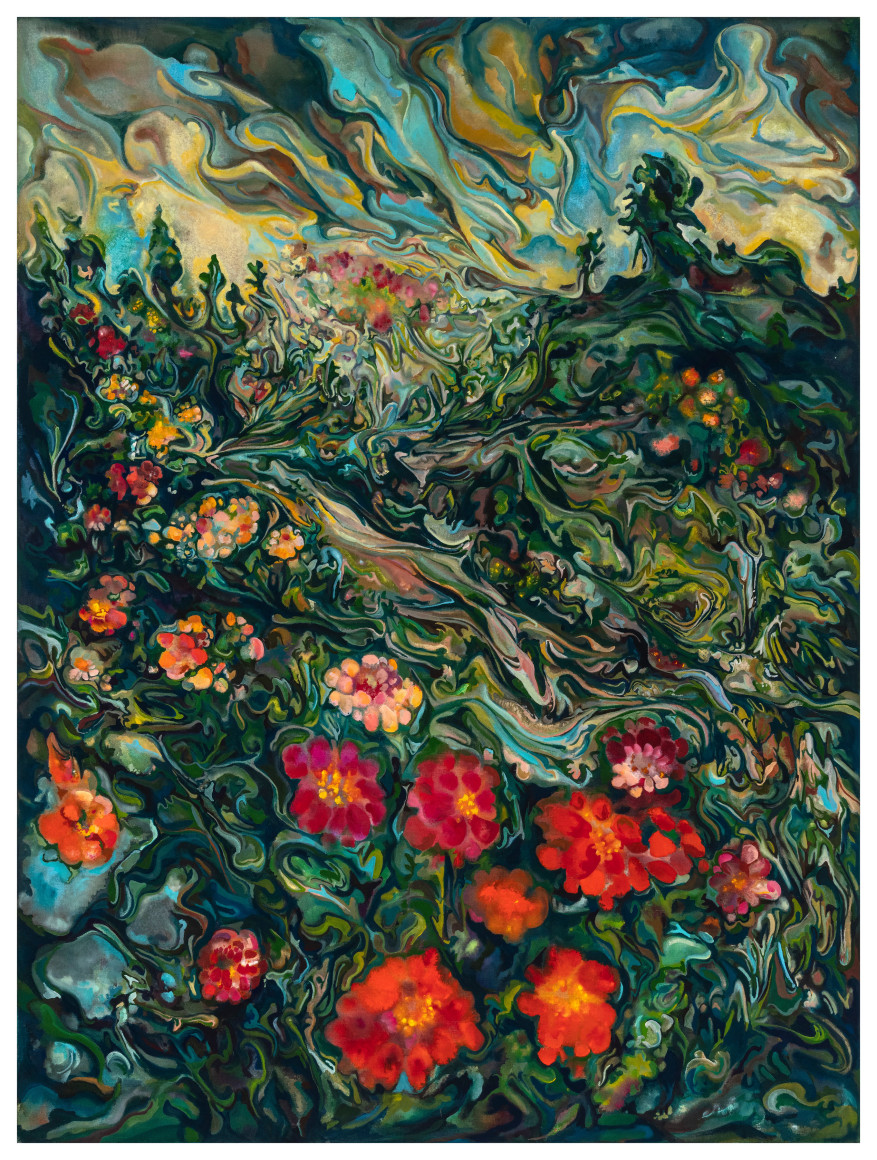 Maria Calandra, Time of the Zinnia, 2023