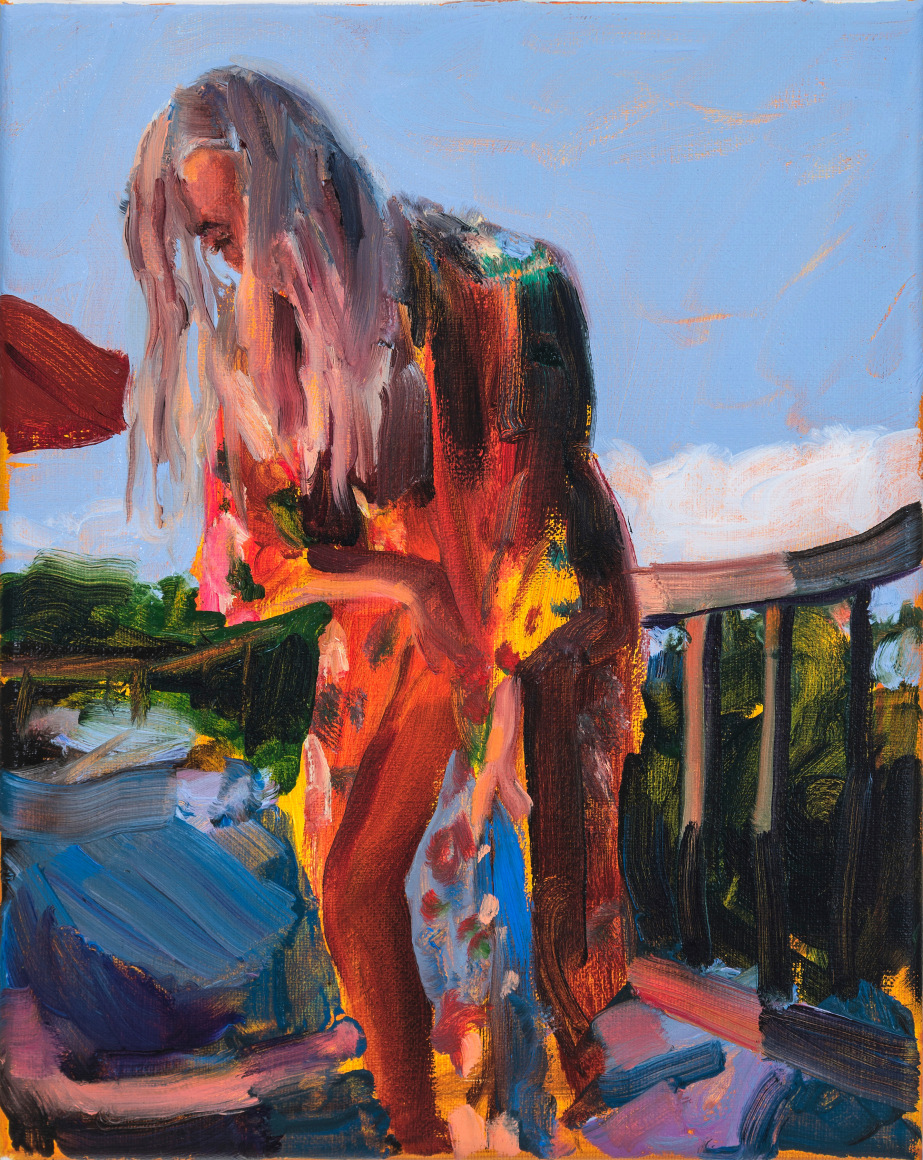 Jenna Gribbon, Moments before the fall, 2019