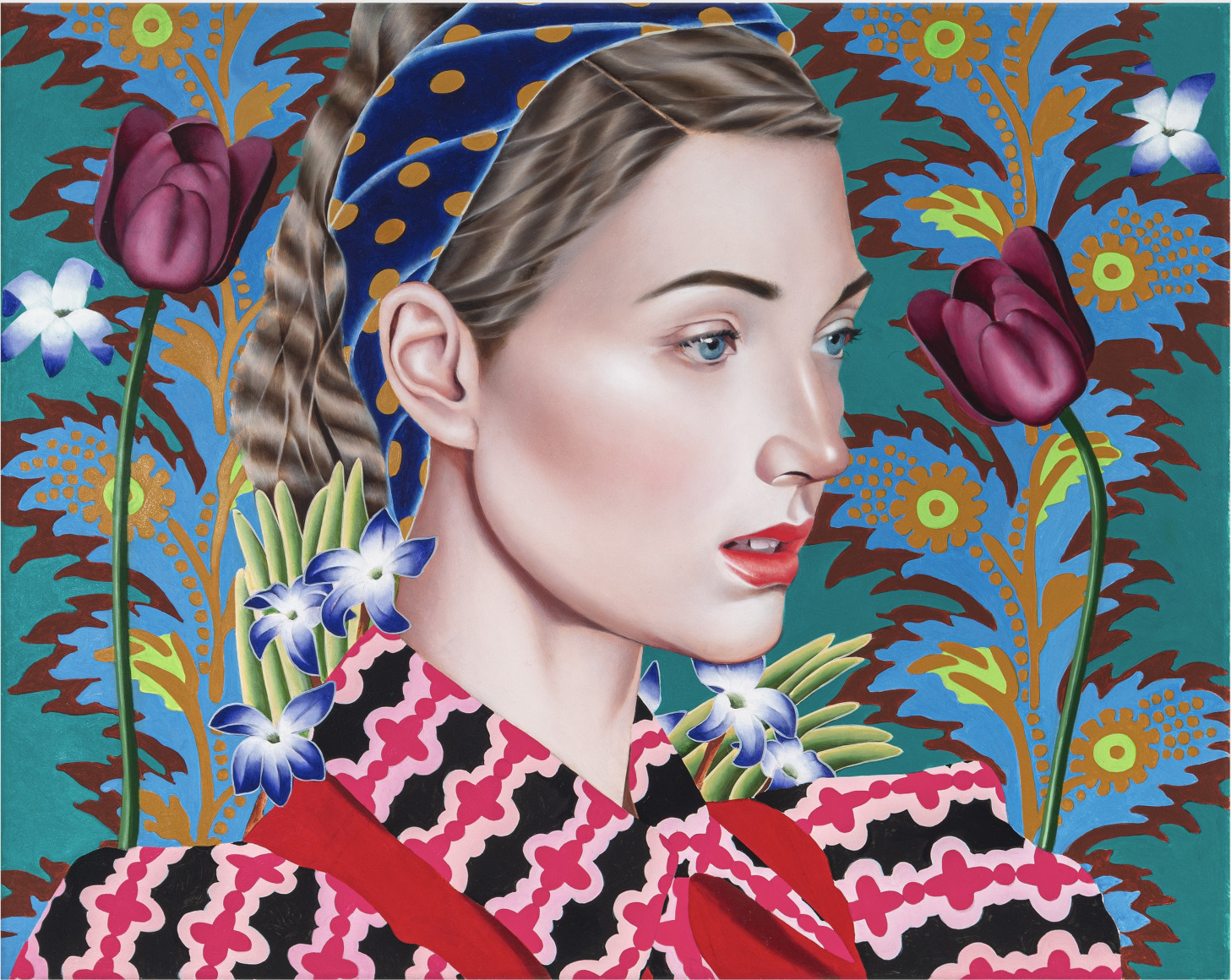 Jocelyn Hobbie, Tulips/Jazz Flower, 2022