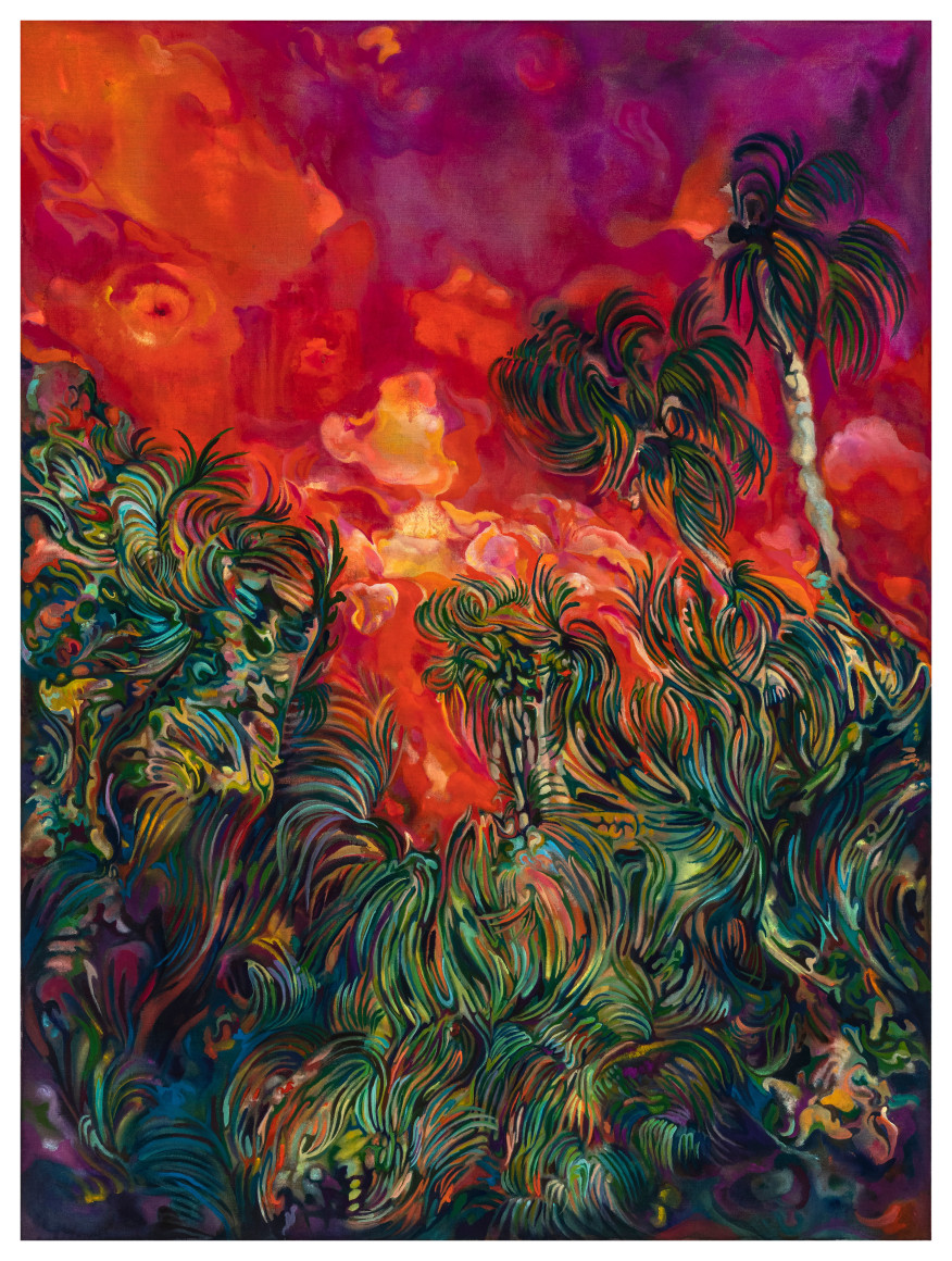 Maria Calandra, Beating Palms, 2023