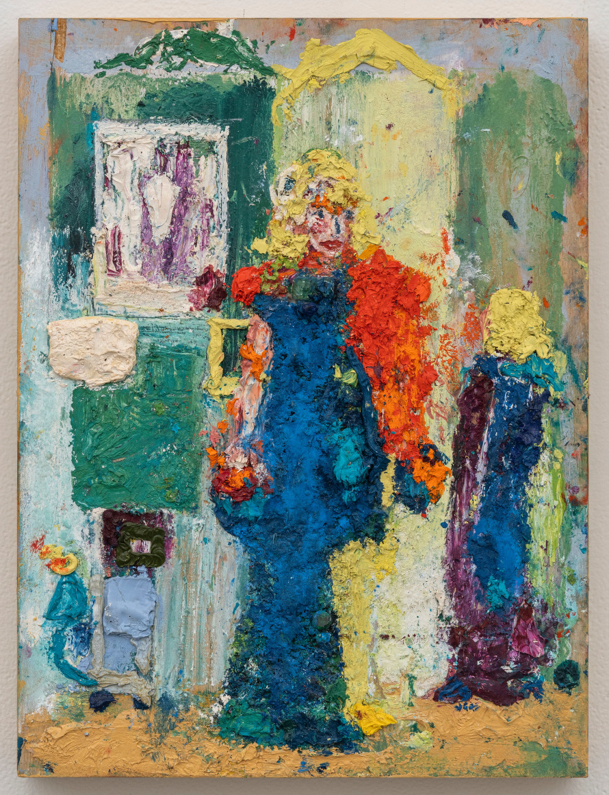 Thomas&nbsp;Trosch, Lady with Jeweled Gown, 2024